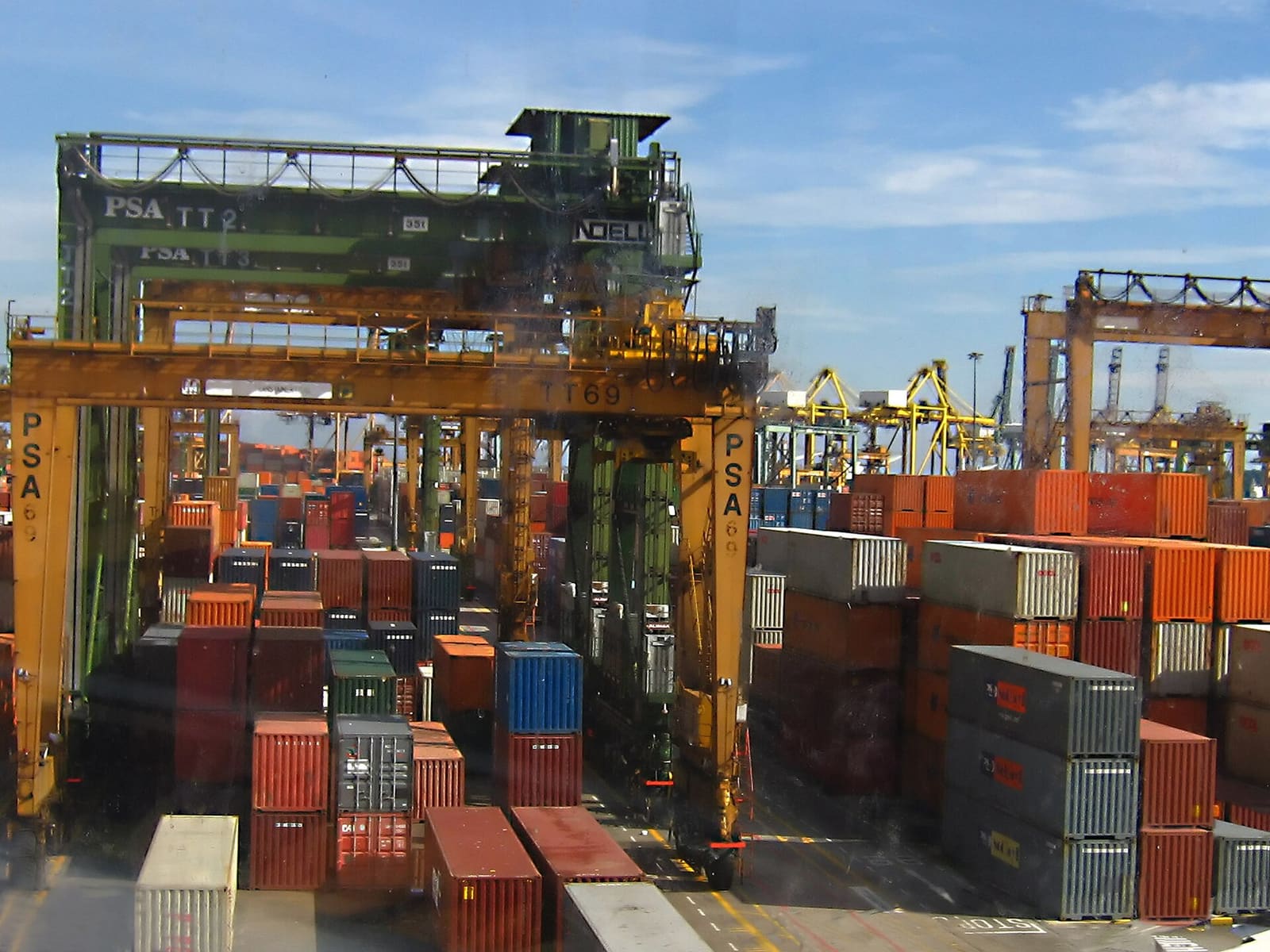Container terminal at the Port of Singapore